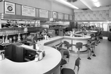 Interior of Waffle Shop