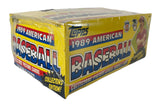 1989 Topps American Baseball UK Minis Sealed Box