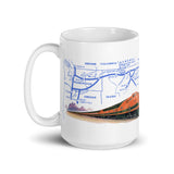 Empire Builder Map Mug