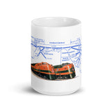 Empire Builder Map Mug