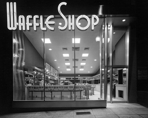 Waffle Shop on 10th Street in Washington D.C. 