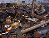 large pile of scrap metal in Butte Montana