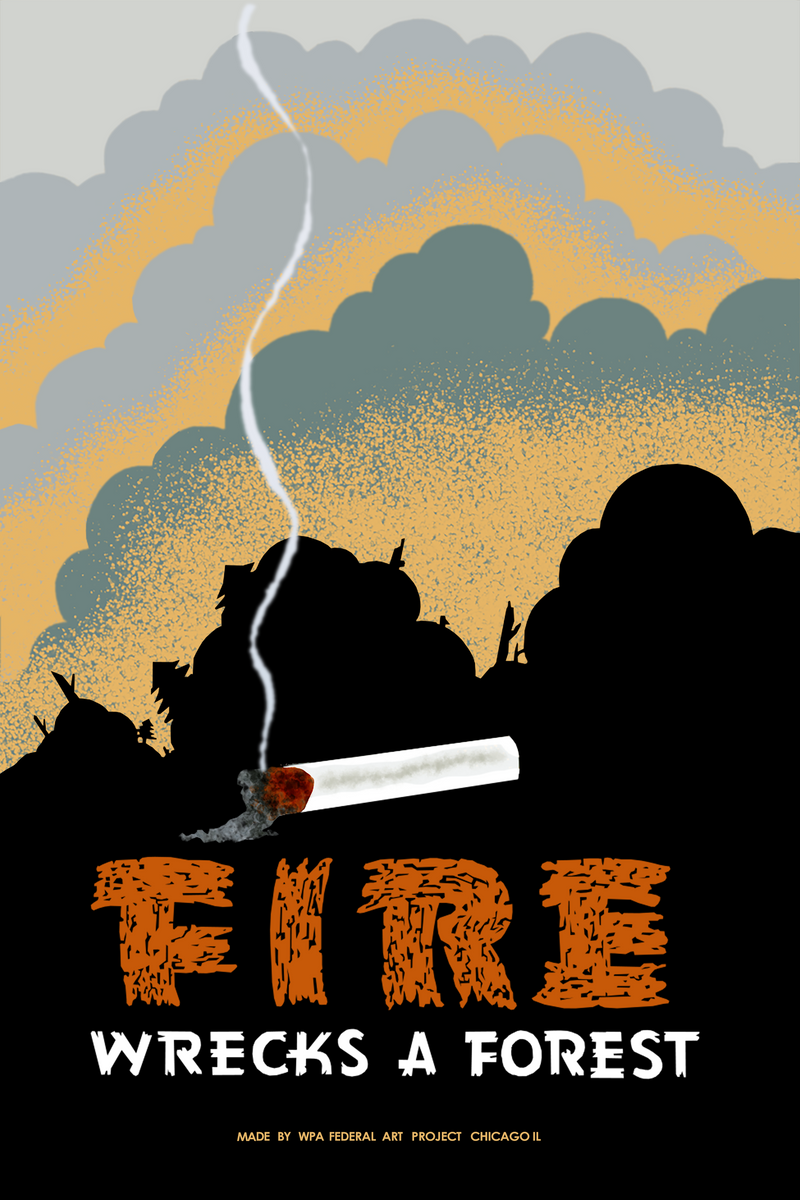 Fire Wrecks A Forest – Retro Bonanza LLC