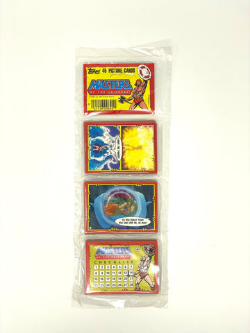 1984 Topps Masters Of The Universe Rack Pack He-Man