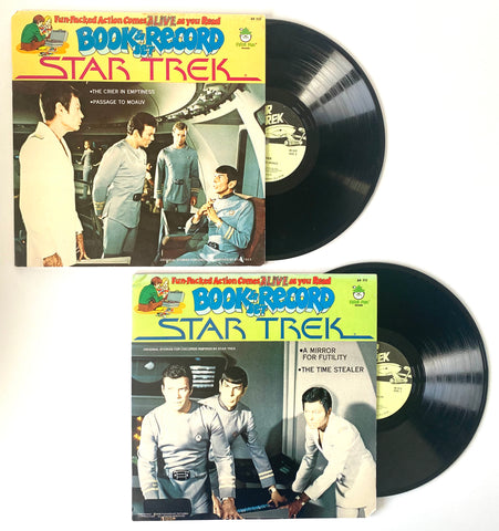 Star Trek - 2 Book and Record Set